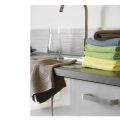 T-Nid d'abeille Home decoration, bathroomset, bathrobe very absorbing, dish cloth, plaid, bedding, fitted sheet, curtain