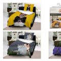 Quiltcoverset « SCOOBYDOO » yellow duster, pillow case, ironing board cover, kitchen towel, polar plaid, Linen, bed decoration, toilet carpet