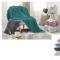 Plaid/blanket - cushion - doorstopper Montreal bedding, yellow duster, Linen, table cloth, Floorcarpets, Bedlinen, curtain, Bathrobes